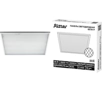 Панель светодиодная RITTER 595х595х15мм, 36Вт, 4000К, 3600Лм, IP20, 24874 7