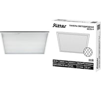 Панель светодиодная RITTER 595х595х15мм, 36Вт, 6500К, 3600Лм, IP20, 24875 4