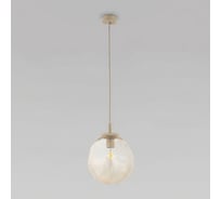 Подвесной светильник TK Lighting E27 Lava Sabia со стеклянным плафоном 11327 бежевый a072576