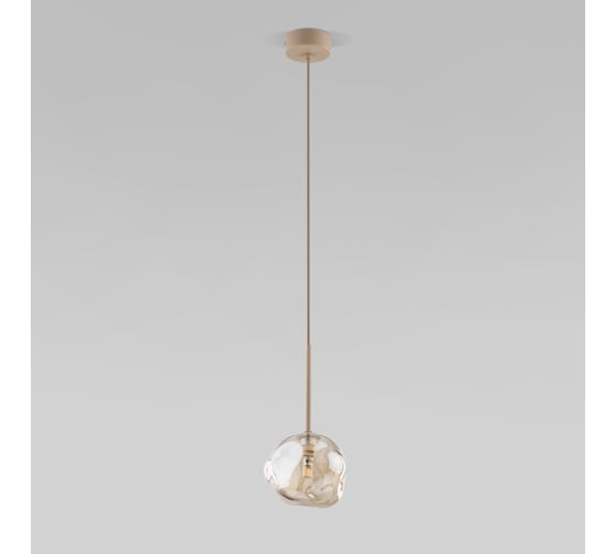 Подвесной светильник TK Lighting G9 Lava Sabia со стеклянным плафоном 11106 песочный/бежевый a071860