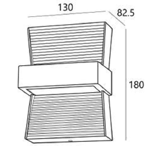Настенный светильник LS-LIGHTING Gros W 7W Цвет Белый 1318.01