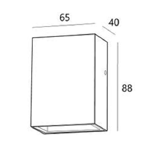 Настенный светильник LS-LIGHTING Merс 3W Цвет Антрацит 8865.02