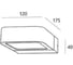 Настенный светильник LS-LIGHTING Vesta 7W Цвет Антрацит 7512.02 4
