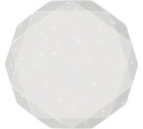 Cветильник светодиодный накладной Uniel диммируемый, пульт ДУ (в/к) ULI-D226 72W/SW/50 DIAMOND-2 O3 UL-00013613