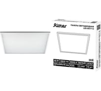 Панель светодиодная RITTER 595х595х15мм, 48Вт, 6500К, 4800Лм, IP20 24877 8