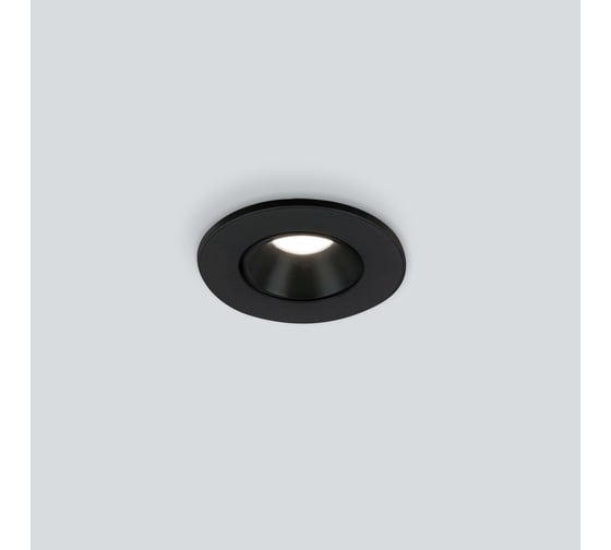Встраиваемый светильник Elektrostandard 25025 LED 3W 4200K черный a056777