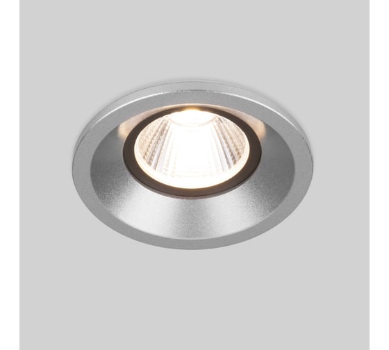 Встраиваемый светильник Elektrostandard 25024 LED 7W 4200K серебро a056775 1