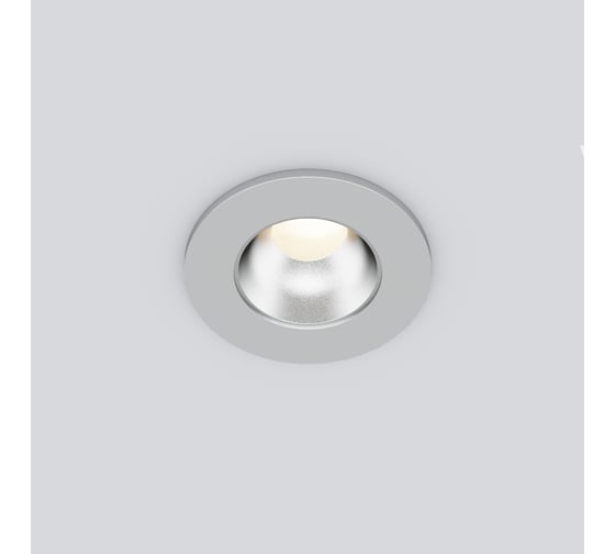 Встраиваемый светильник Elektrostandard 25025 LED 3W 4200K серебро a056779
