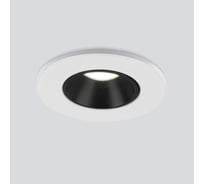 Встраиваемый светильник Elektrostandard 25025 LED 3W 4200K белый черный a056778
