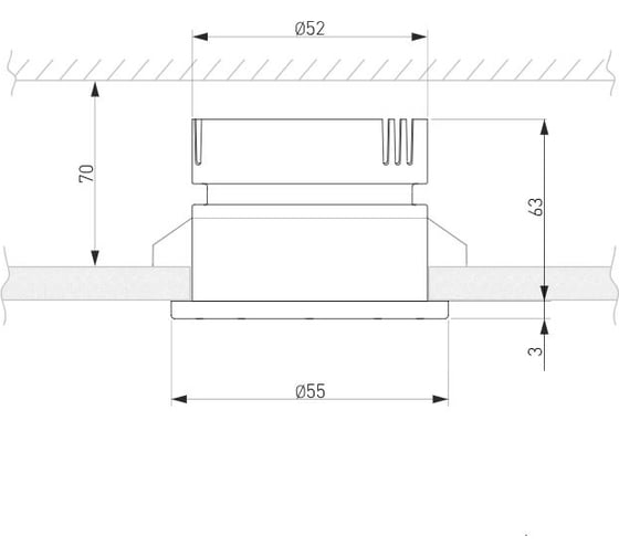 Встраиваемый светильник Elektrostandard 25023 LED 7W 4200K белый a056770