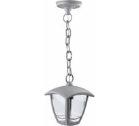 Садово-парковый светильник ЭРА 4-гранный, серый, подвесной, E27, IP44 У1 НСУ 0740001 Марсель Б0051213