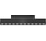 Светильник трековый светодиодный Ambrella Light Magnetic standard 48V 20mm BK черный IP20 12W 3CCT 3000-6000K SMART 24 218х22х25 GL4495 2