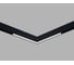 Трековый светильник-коннектор Ambrella Light Magnetic SMART 220V 25mm BK черный IP20 18W 4000K 120 312х312х25 GL1711 3
