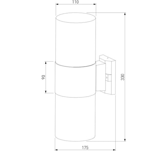 Садово-парковый светильник Elektrostandard 35125 D Roil чёрный дымчатый плафон a055636