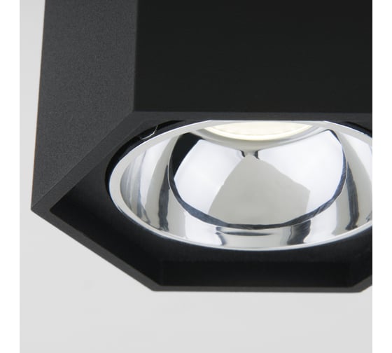 Накладной светильник Elektrostandard 25036 LED черный матовый серебро a055857