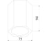 Накладной светильник Elektrostandard 25036 LED белый матовый серебро a055856 2