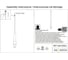 Подвесной модульный светильник без основания MANTRA CLIFTON 9342 5