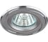 Встраиваемый светильник алюминиевый ЭРА KL34 AL SL 1 MR16, 12V, 50W хром Б0049565 1