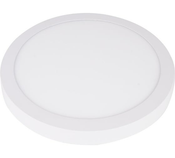 Накладной светодиодный светильник ЭРА LED 8184K круглый, LED, 18W, 220V, 4000K, белый Б0050276 1