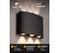 Уличный светильник Arte Lamp A3722AL-6BK 4