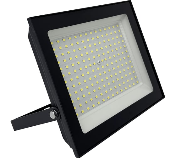 Прожектор светодиодный DzivaTek 150W 6500K 5000Lm IP66 190x175x30 черный алюминий 53125