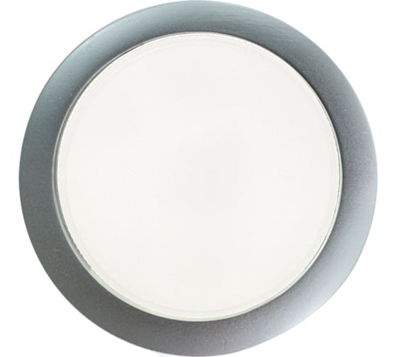 Встраиваемый светильник Ecola GX53 5355 Легкий Серебро 25x106 FS5355ECD