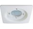 Встраиваемый светильник Ecola GX53 5357 Легкий квадратный Белый 107x25 FW5357ECD 2