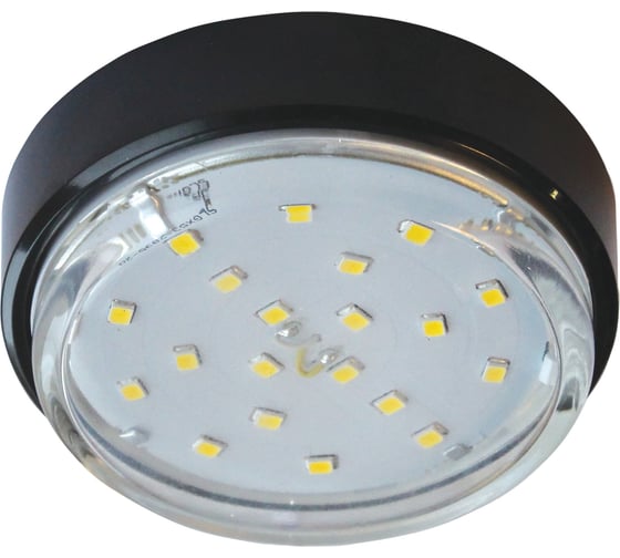 Накладной светильник Ecola GX53 DGX5318 Легкий Черный 18x88 FB53FFECD 1