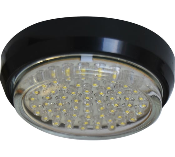 Накладной светильник Ecola GX53 DGX5318 Легкий Черный 18x88 FB53FFECD