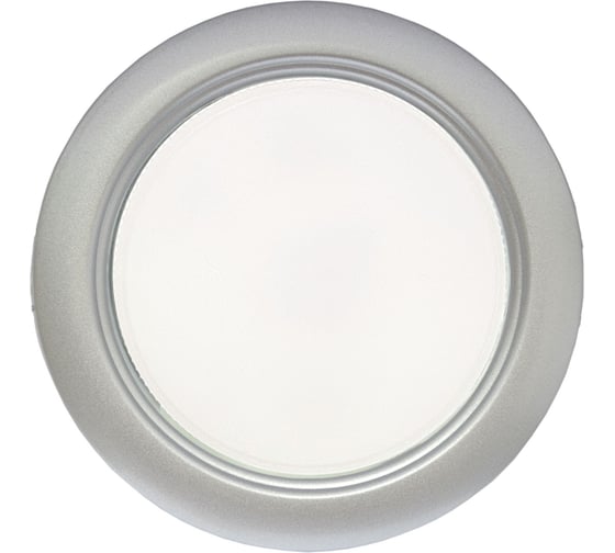 Встраиваемый светильник Ecola GX53 DGX5315 Легкий Серебро 18x100 FS53EFECD