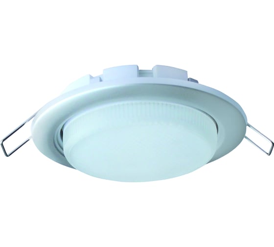 Встраиваемый светильник Ecola GX53 DGX5315 Легкий Серебро 18x100 FS53EFECD