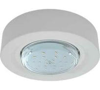 Накладной светильник Ecola GX53 FT3073 Широкий Белый 32х130 FW5330ECB