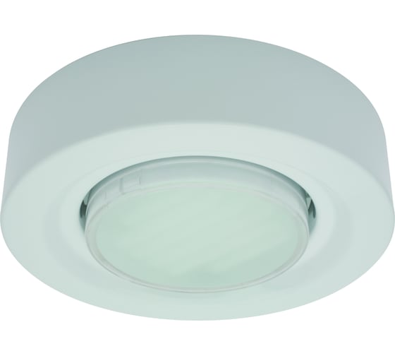 Накладной светильник Ecola GX53 FT3073 Широкий Белый 32х130 FW5330ECB