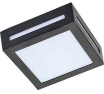 Накладной светильник Ecola LED 3082W IP65 матовый Квадрат GX53x1 Черный 136x136x55 FB53SSECH