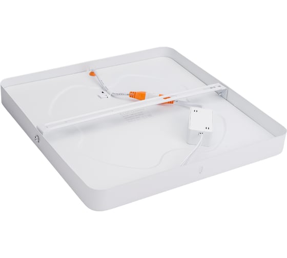 Накладной квадратный даунлайт с драйвером Ecola LED downlight 24W 220V 4200K 285x285x32 DSSV24ELC