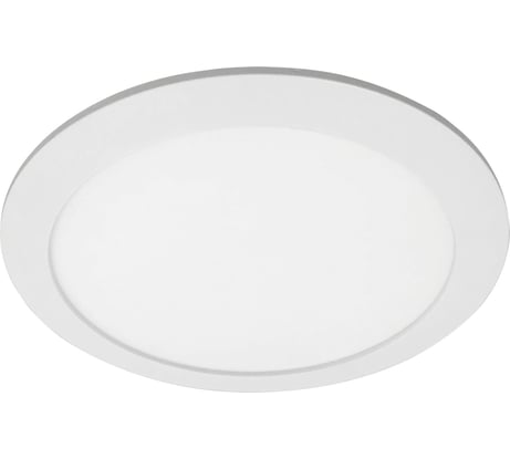 Встраиваемый круглый даунлайт с драйвером Ecola LED downlight 24W 220V 6500K 300x20 DRRD24ELC