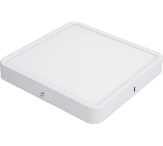 Накладной квадратный даунлайт с драйвером Ecola LED downlight 18W 220V 4200K 210x210x32 DSSV18ELC