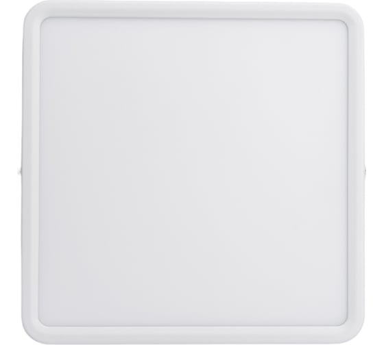 Накладной квадратный даунлайт с драйвером Ecola LED downlight 18W 220V 4200K 210x210x32 DSSV18ELC