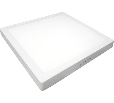 Накладной квадратный даунлайт с драйвером Ecola LED downlight 24W 220V 6500K 285x285x32 DSSD24ELC