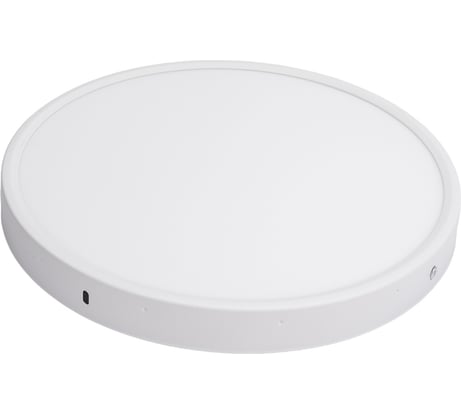 Накладной круглый даунлайт с драйвером Ecola LED downlight 24W 220V 4200K 285x32 DRSV24ELC