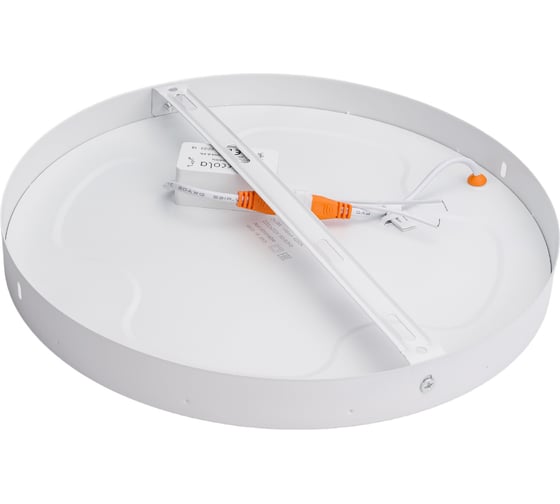 Накладной круглый даунлайт с драйвером Ecola LED downlight 24W 220V 4200K 285x32 DRSV24ELC