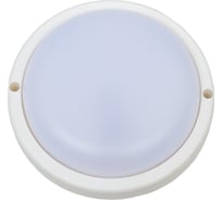 Накладной светильник Ecola LED ДПП Круг IP65 матовый белый 12W 220V 4200K 140x45 DPRV12ELC
