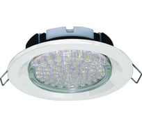 Встраиваемый светильник Ecola GX53 FT3225 глубокий легкий белый 27x109 FW5305ECB