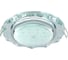 Светильник Ecola GX53 H4 5313 Glass стекло, круг с вогнутыми гранями, хром-хром, зеркальный 38x126 FM53RCECH 3