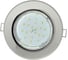 Светильник Ecola GX53 H4 5310 Glass стекло, круг хром - хром, зеркальный 38x126 FM53RNECH 1