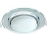 Светильник Ecola GX53 H4 5310 Glass стекло, круг хром - хром, зеркальный 38x126 FM53RNECH 3