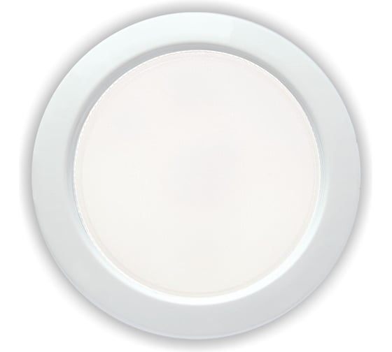 Встраиваемый светильник Ecola GX53 H4 LD5300 без рефлектора, подсветка, белый 48x106 SW53LDEFB