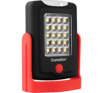 Фонарь универсальный Сamelion E1442 (LED+SMD, черн / красн., 3XR03, магн,, пласт., блистер-пакет) 16209