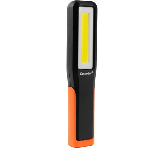 Фонарь аккумуляторный Camelion E1440 (3,7В, черн., 17xSMD+красн +LED, 3 реж., Type-C, магн., пластик, кор.) 16207