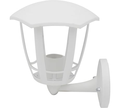 Настенный садово-парковый светильник Apeyron вверх, Е27x60Вт, 6-гранный, пластик, белый, прозрачный 170x193x230мм 11-163